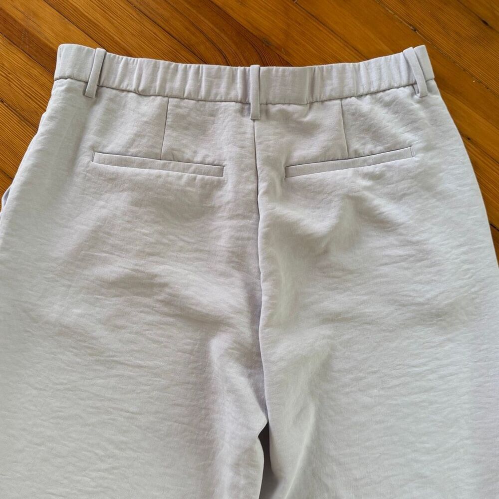 Abercrombie & Fitch Sloane Tailored Wide Leg Pant in Very Light Purple Size 32/1 - Picture 5 of 6